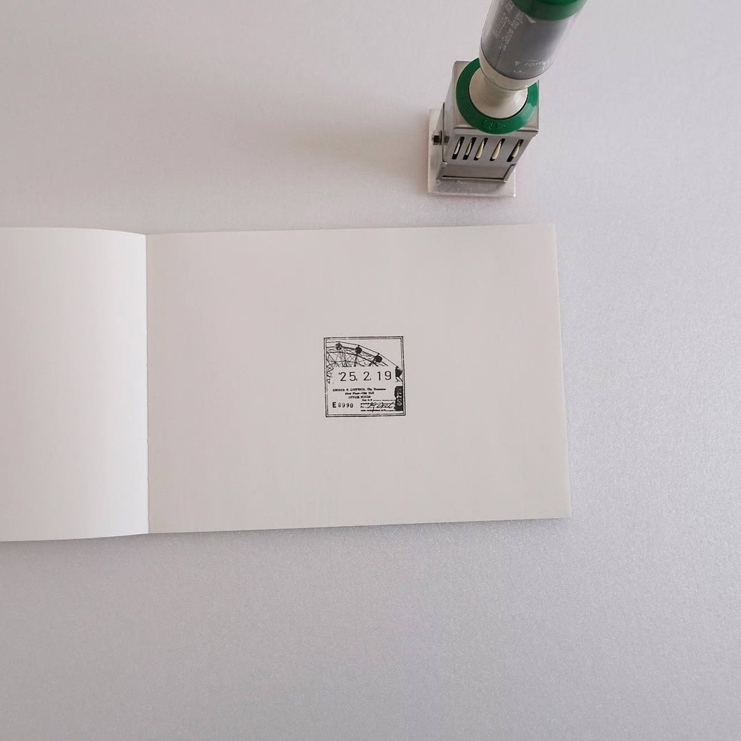 Yohaku Rotating Date Stamp SD - 004 Nostalgia - Rotary Stamps