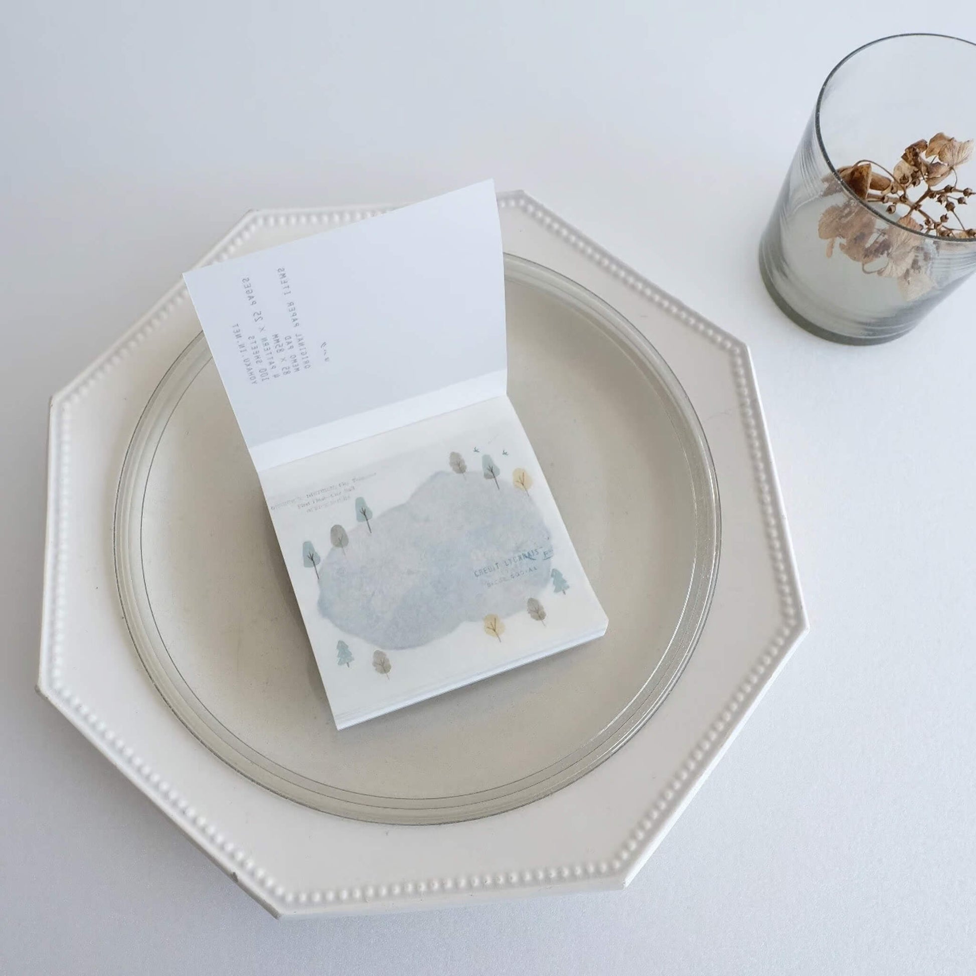 Yohaku Square Memo Pad M - 172 Hiking - Memo Pads