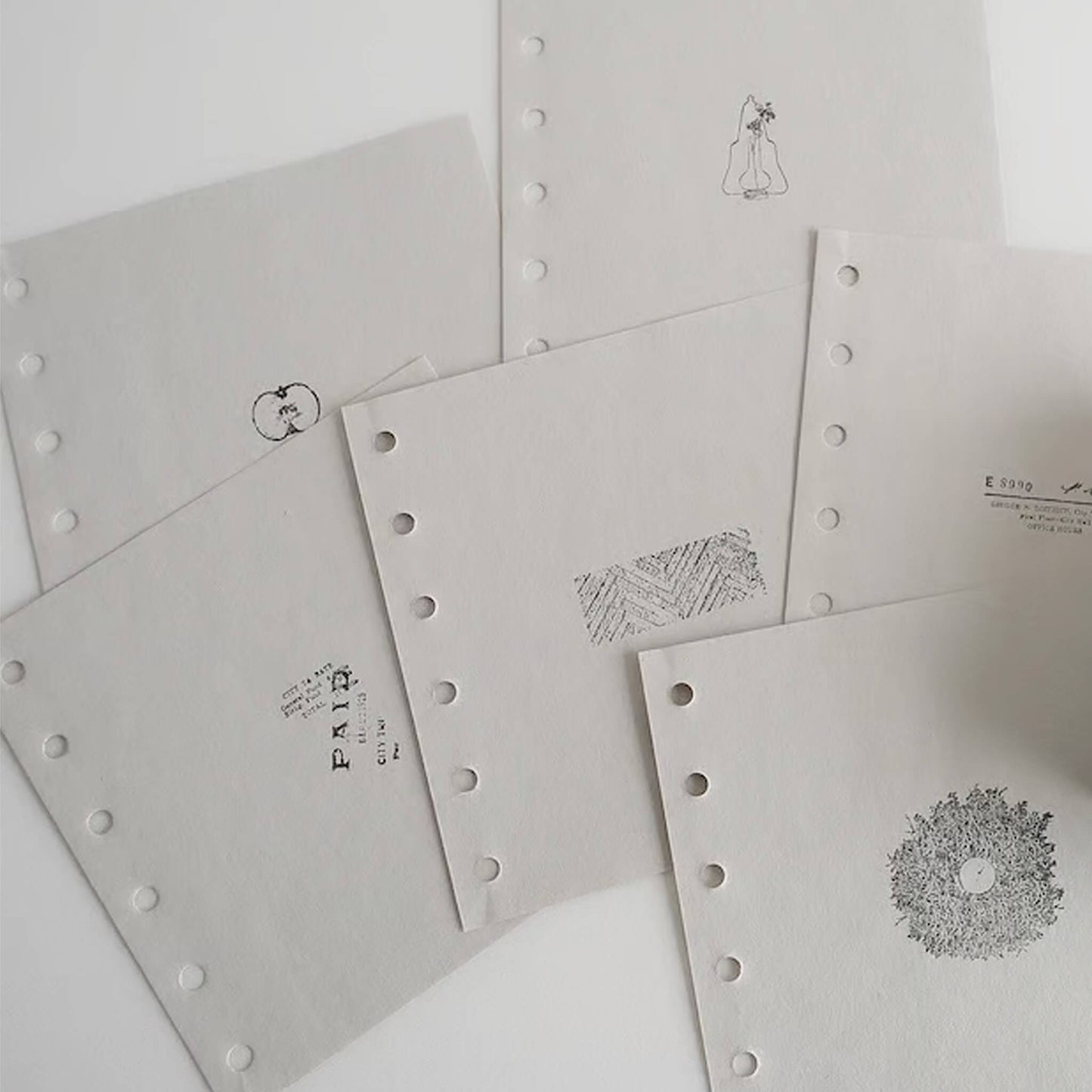 Yohaku Stamp Set vol. 16 S - 106 - Rubber Stamps