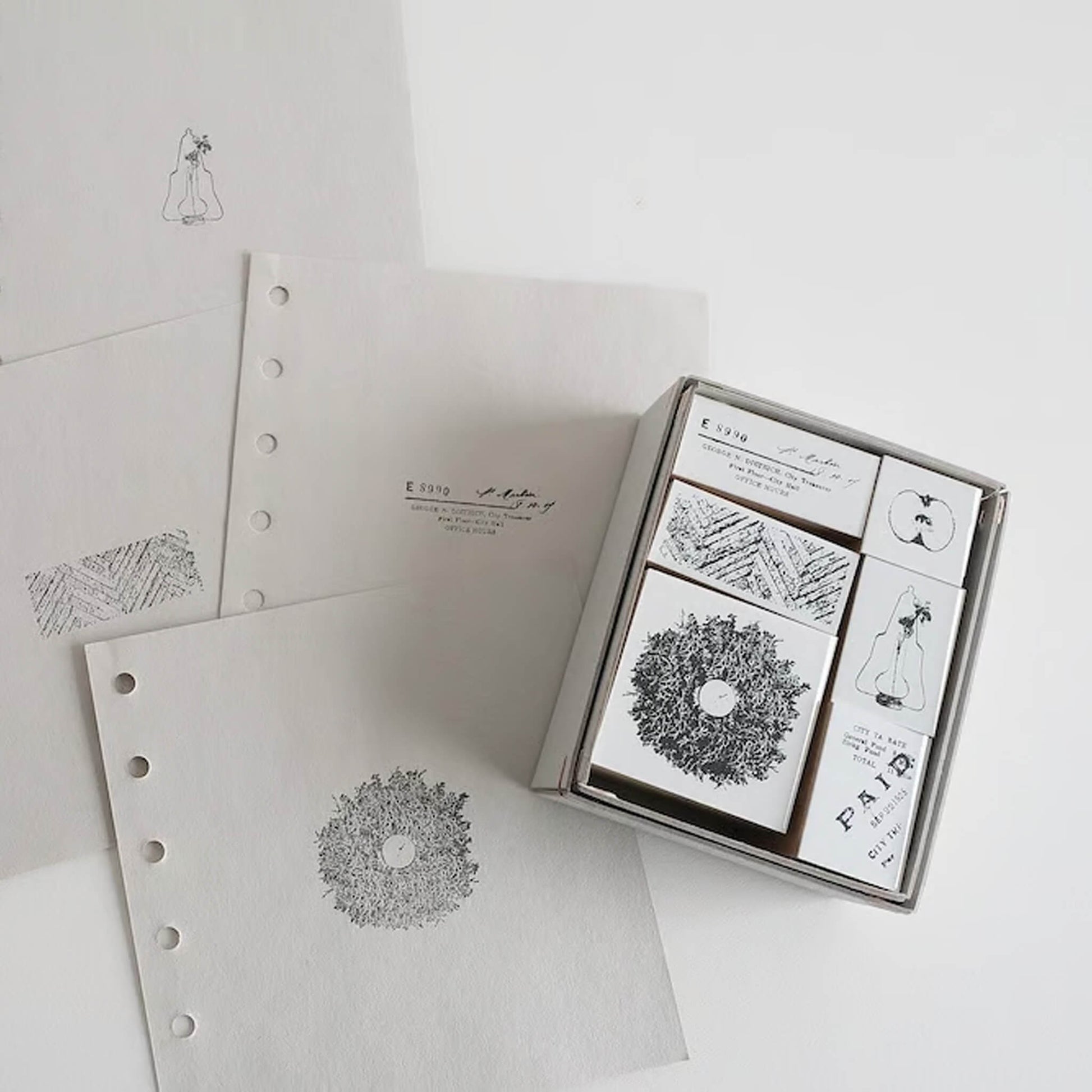 Yohaku Stamp Set vol. 16 S - 106 - Rubber Stamps