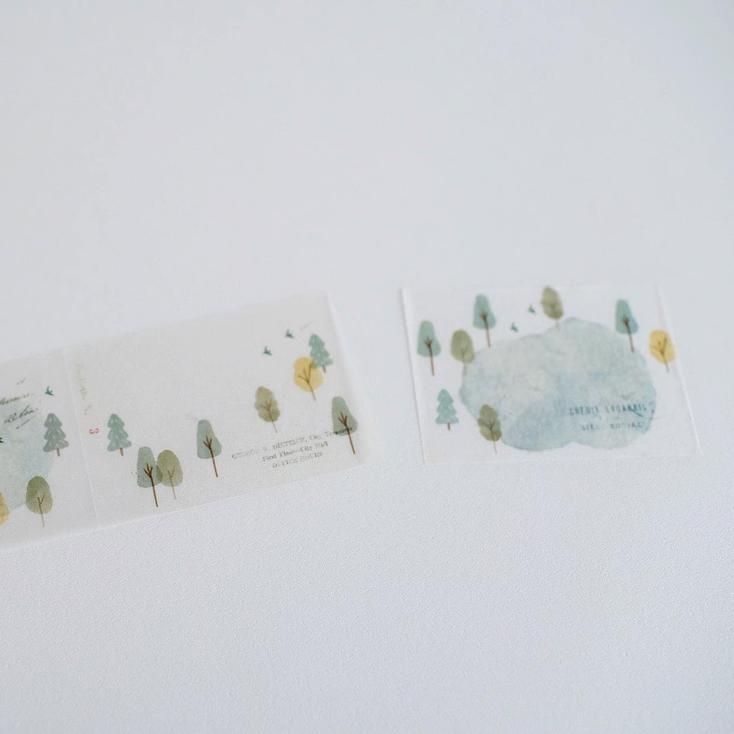 Yohaku Tracing Paper Roll Sticky Notes R - 010 Hiking - Sticky Notes
