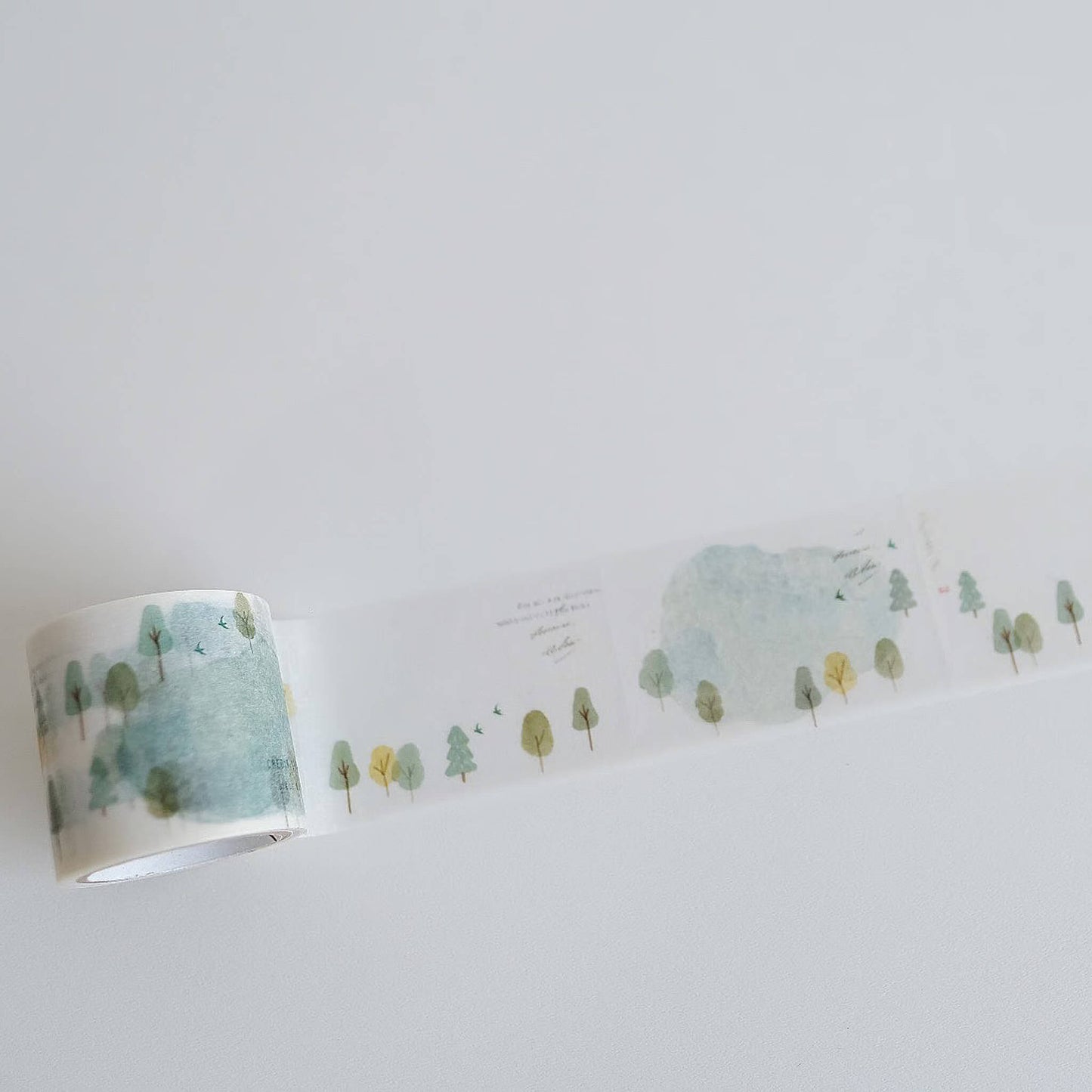 Yohaku Tracing Paper Roll Sticky Notes R - 010 Hiking - Sticky Notes