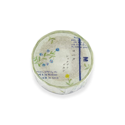 Yohaku Washi Tape Y - 154 Botanical Archive - Washi Tapes