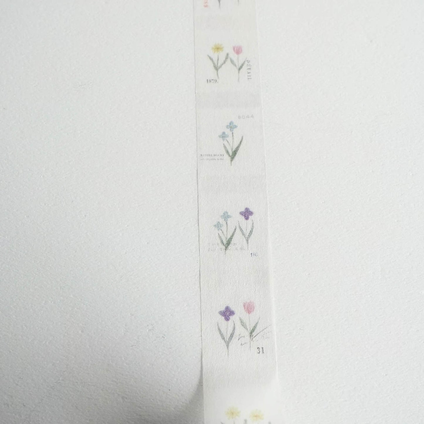 Yohaku Washi Tape Y - 166 Flower Dew - Washi Tapes
