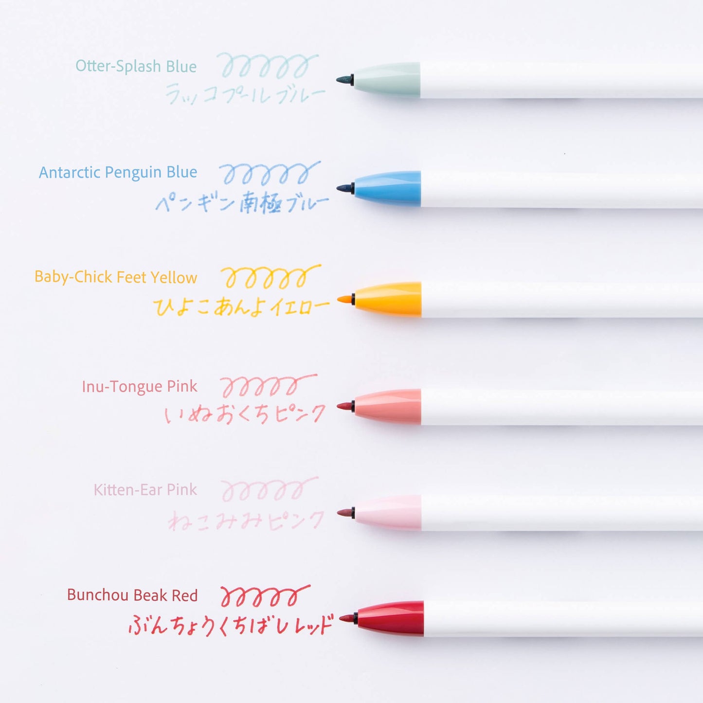 Zebra Clickart Retractable Markers – Limited Edition Animal-Inspired Colors (Set of 3)