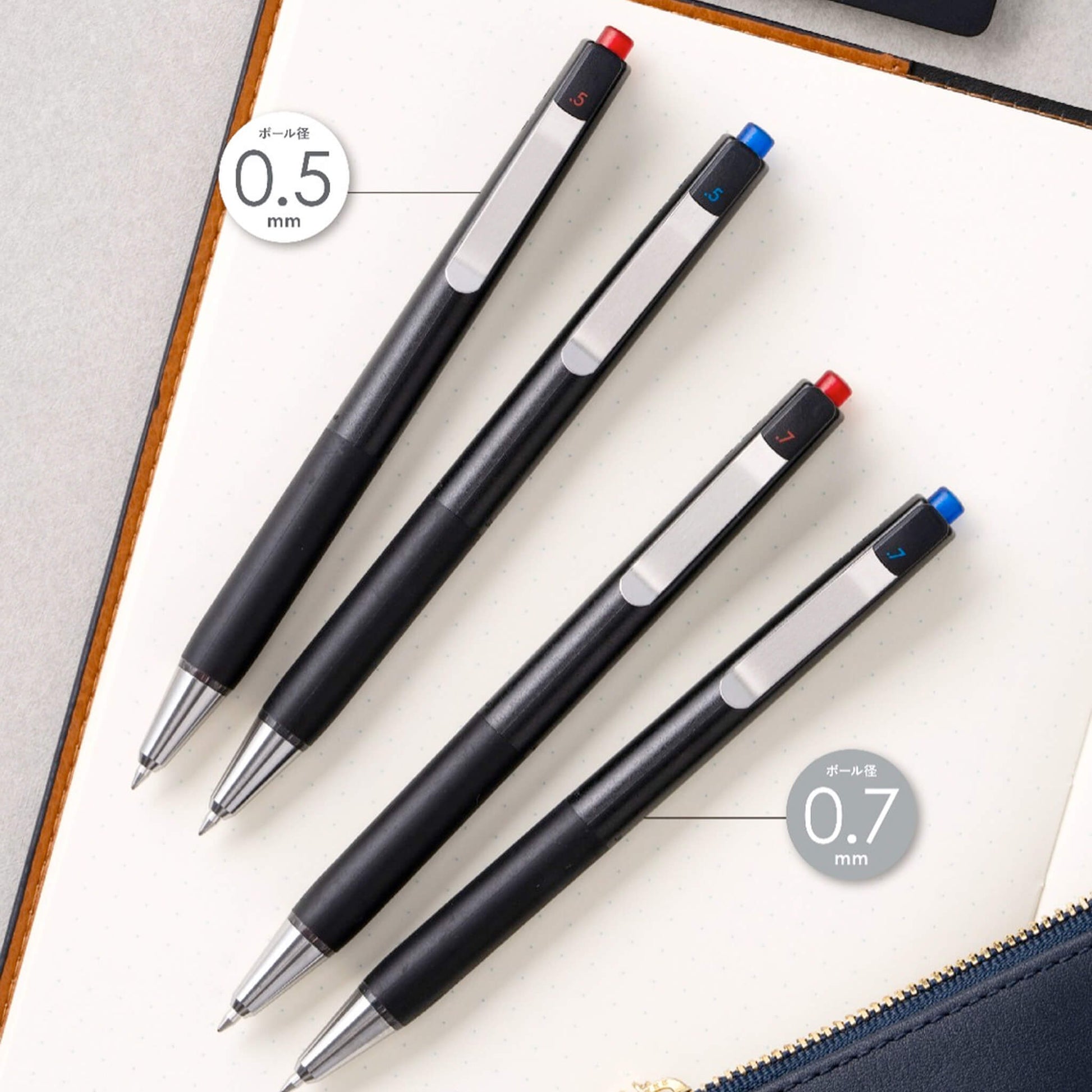 Zebra bLen U Ballpoint Pen 0.7mm - Black - Ballpoint Pens