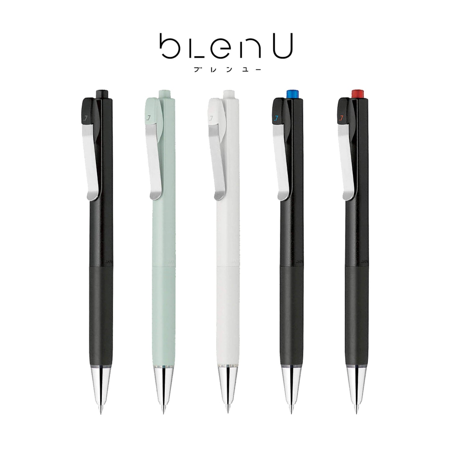 Zebra bLen U Ballpoint Pen 0.7mm - Black - Ballpoint Pens