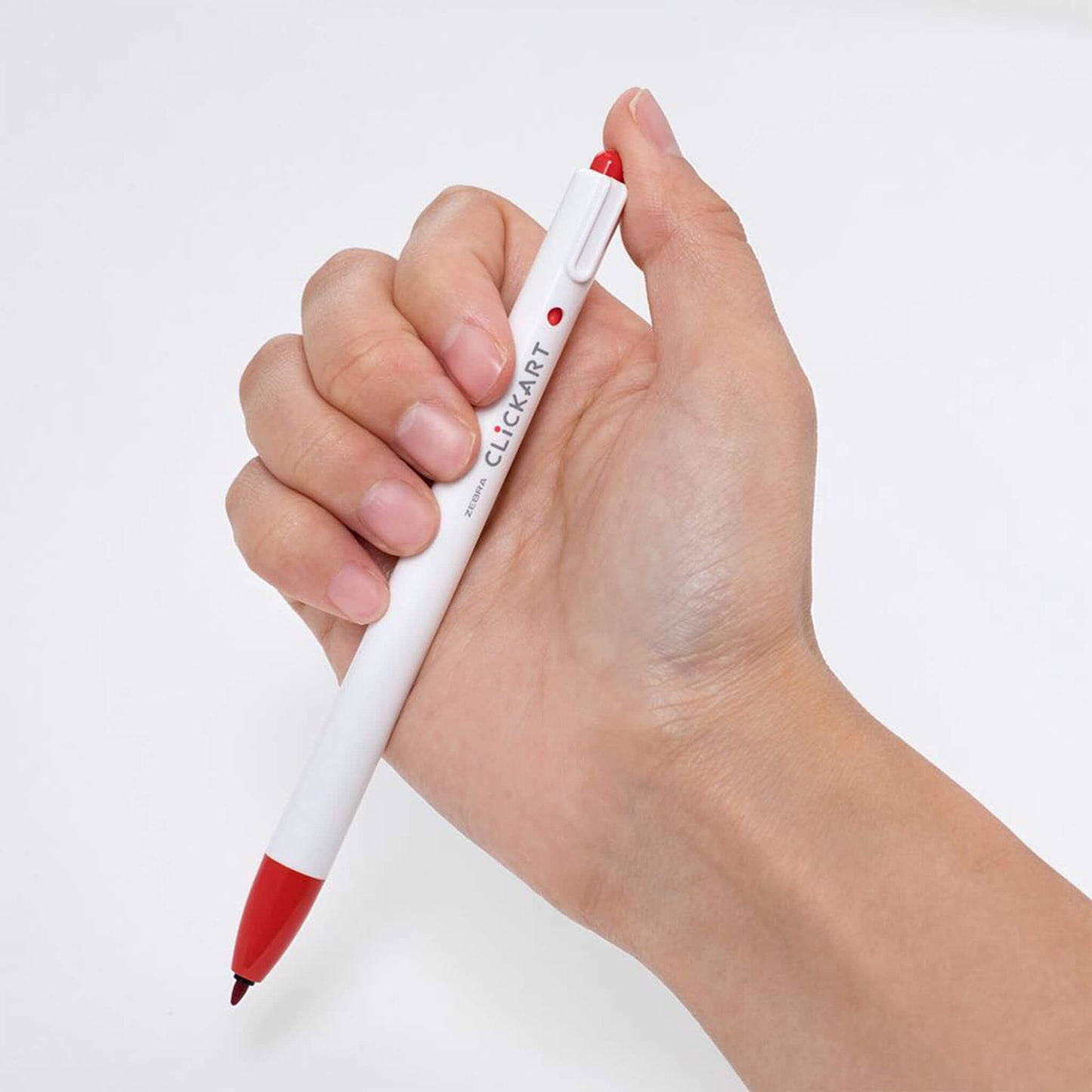 Zebra Clickart Retractable Marker 12 - color set - Standard - Fine - Tip Markers