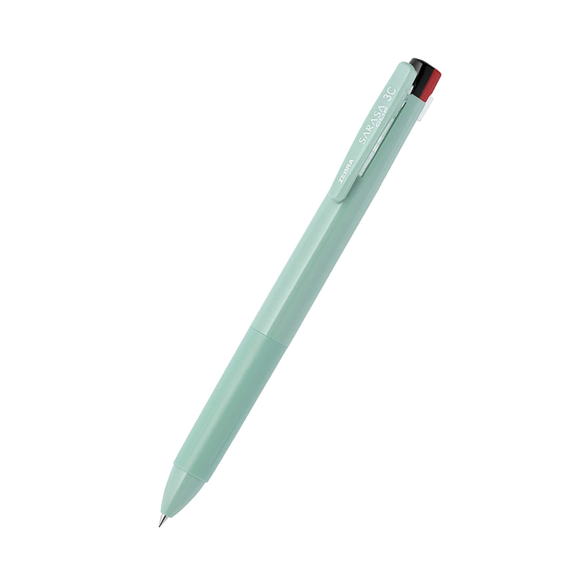 Zebra Sarasa Clip 3C Multi Gel Pen 0.4mm - Moss Green - Multi - Color Pens