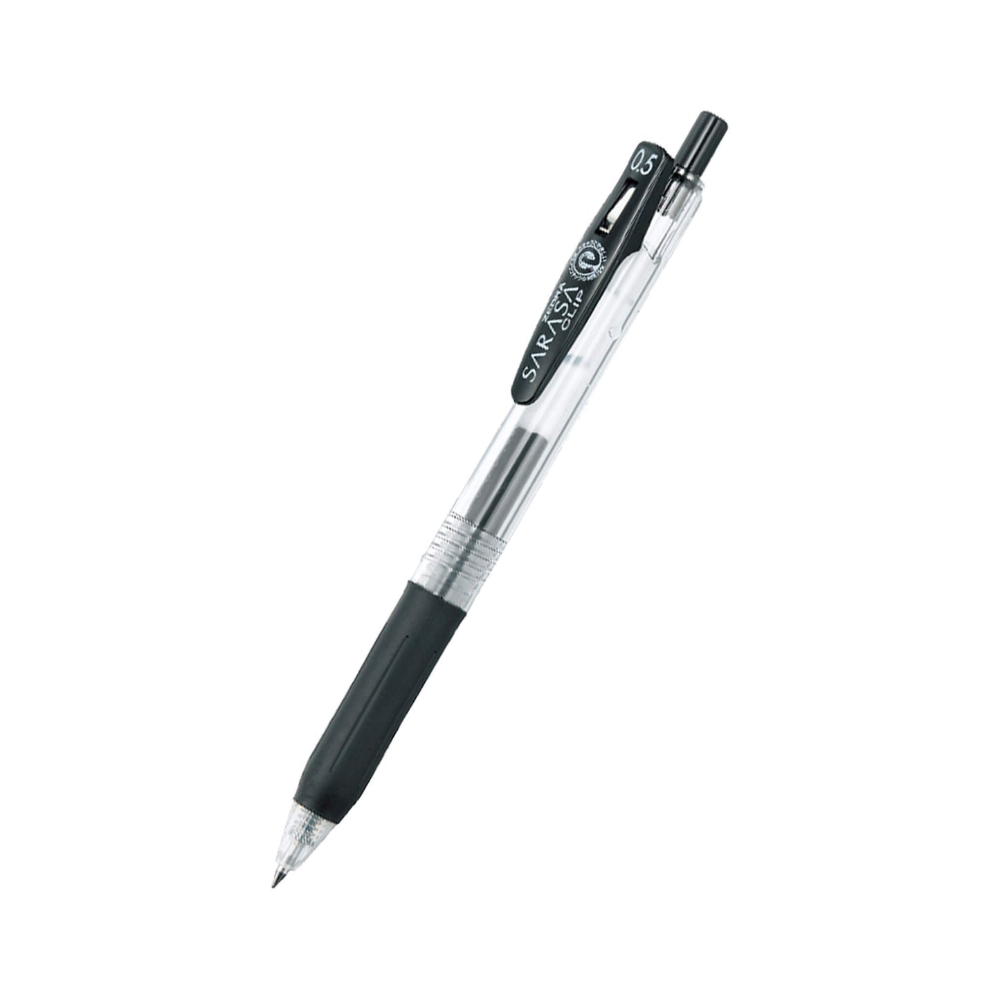 Zebra Sarasa Clip Gel Pen 0.5mm - Black - Gel & Rollerball Pens