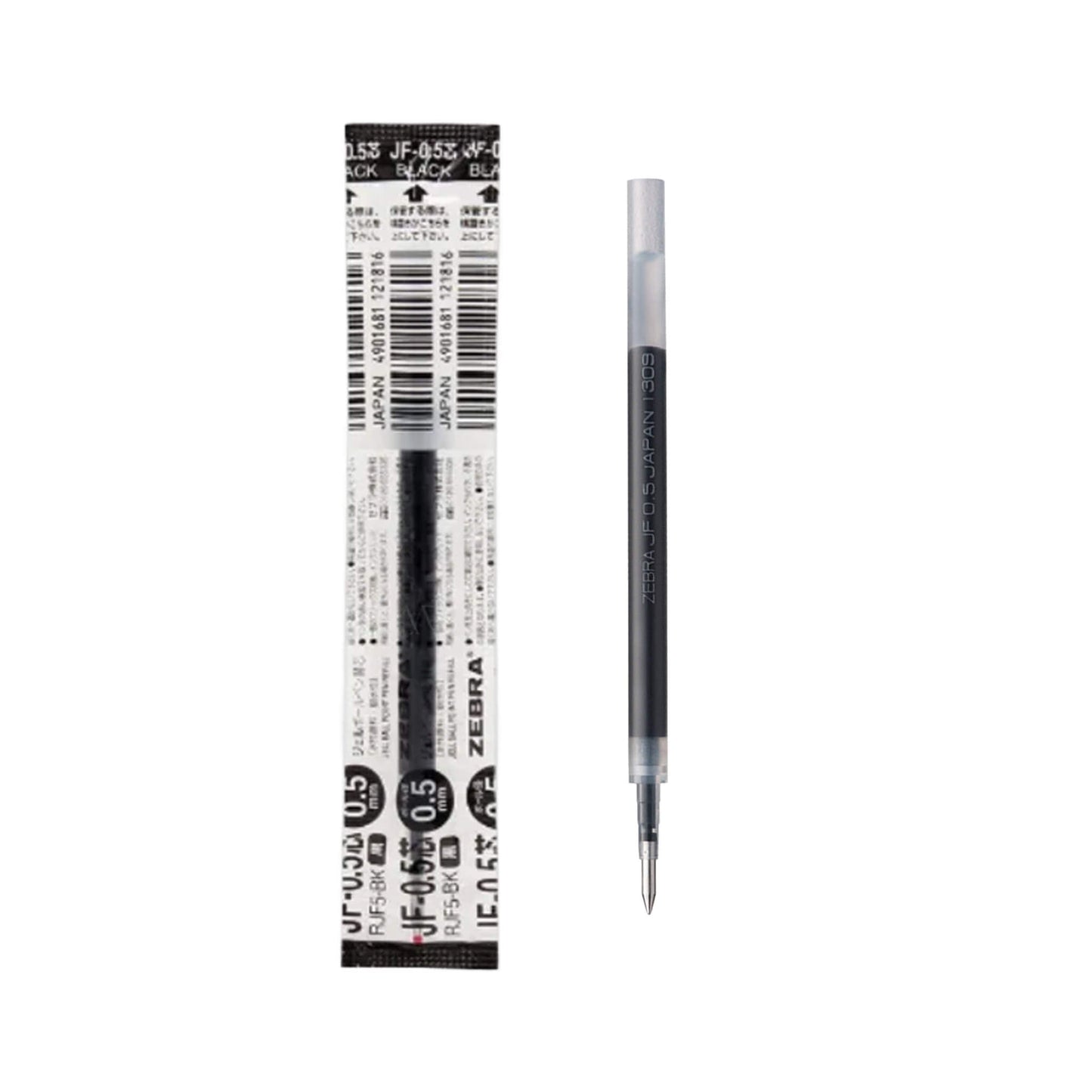 Zebra Sarasa Clip Gel Pen Refill JF - 0.5 0.5mm - Black - Pen Refills