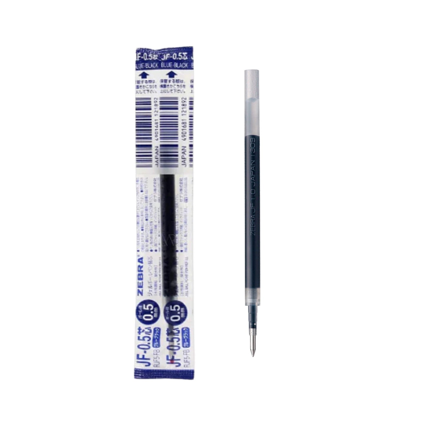 Zebra Sarasa Clip Gel Pen Refill JF - 0.5 0.5mm - Blue Black - Pen Refills