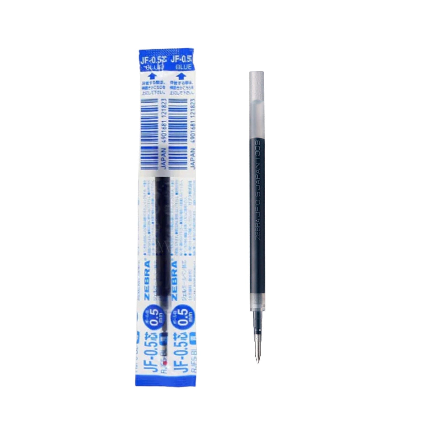 Zebra Sarasa Clip Gel Pen Refill JF - 0.5 0.5mm - Blue - Pen Refills