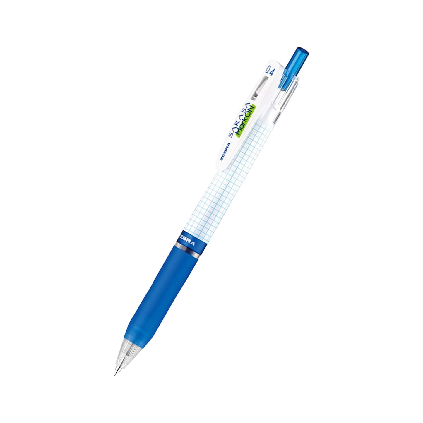 Zebra Sarasa Mark On Gel Pen 0.4mm - Blue - Gel & Rollerball Pens