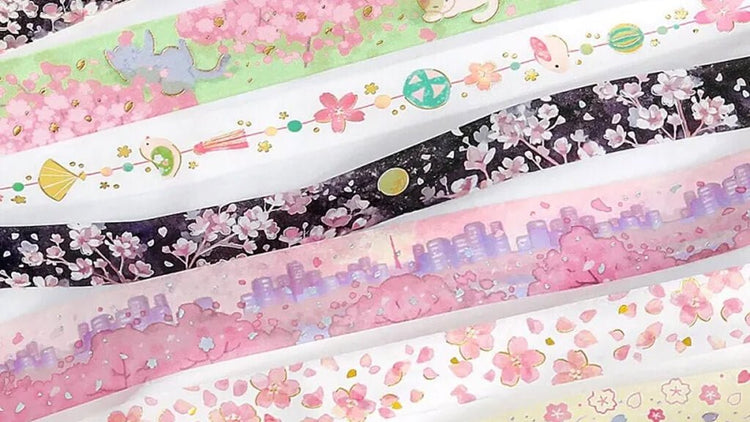 BGM Sakura Limited Foil Washi Tape - Paper Whisper