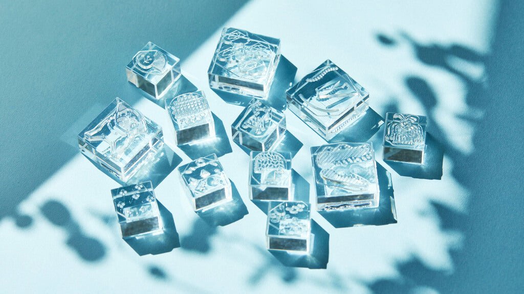 King Jim HITOTOKI Kori Jirushi Ice Cube Stamp - Paper Whisper