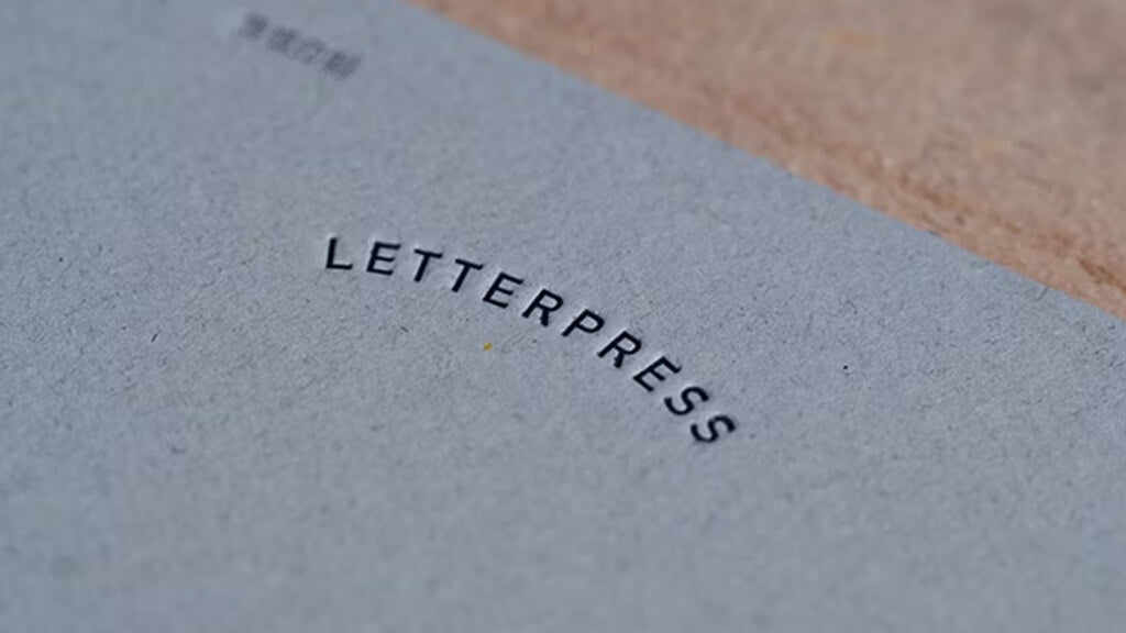 Midori Letterpress - Paper Whisper