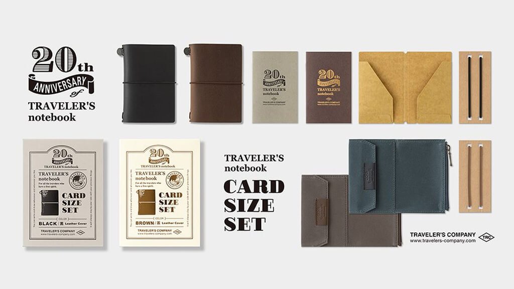 TRAVELER'S notebook 20th Anniversary Set - Paper Whisper