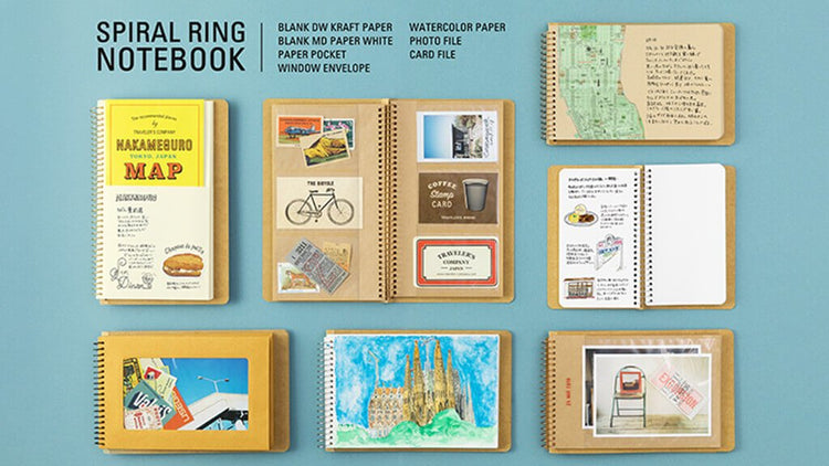 TRC Spiral Ring Notebook Series - Paper Whisper