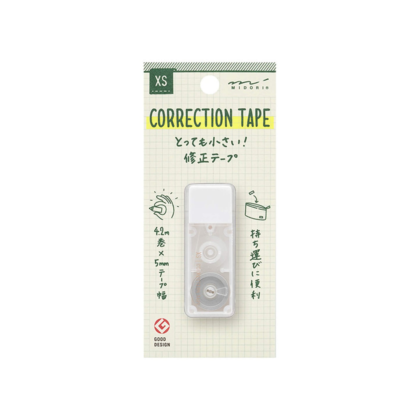 Midori XS Correction Tape [Korrigeringstejp]