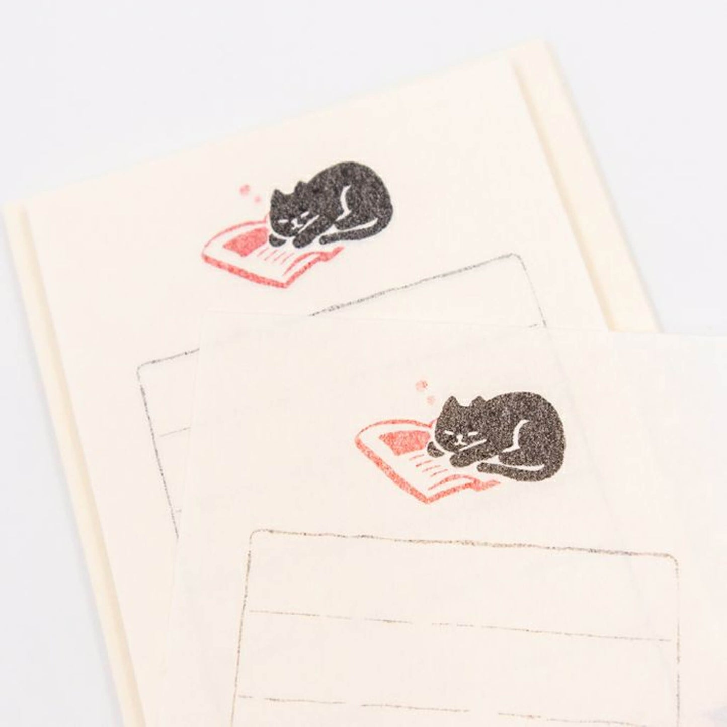 Furukawa Shiko Soebumisen Mini Letter Set - Book and Cat [Mini brevpapper]