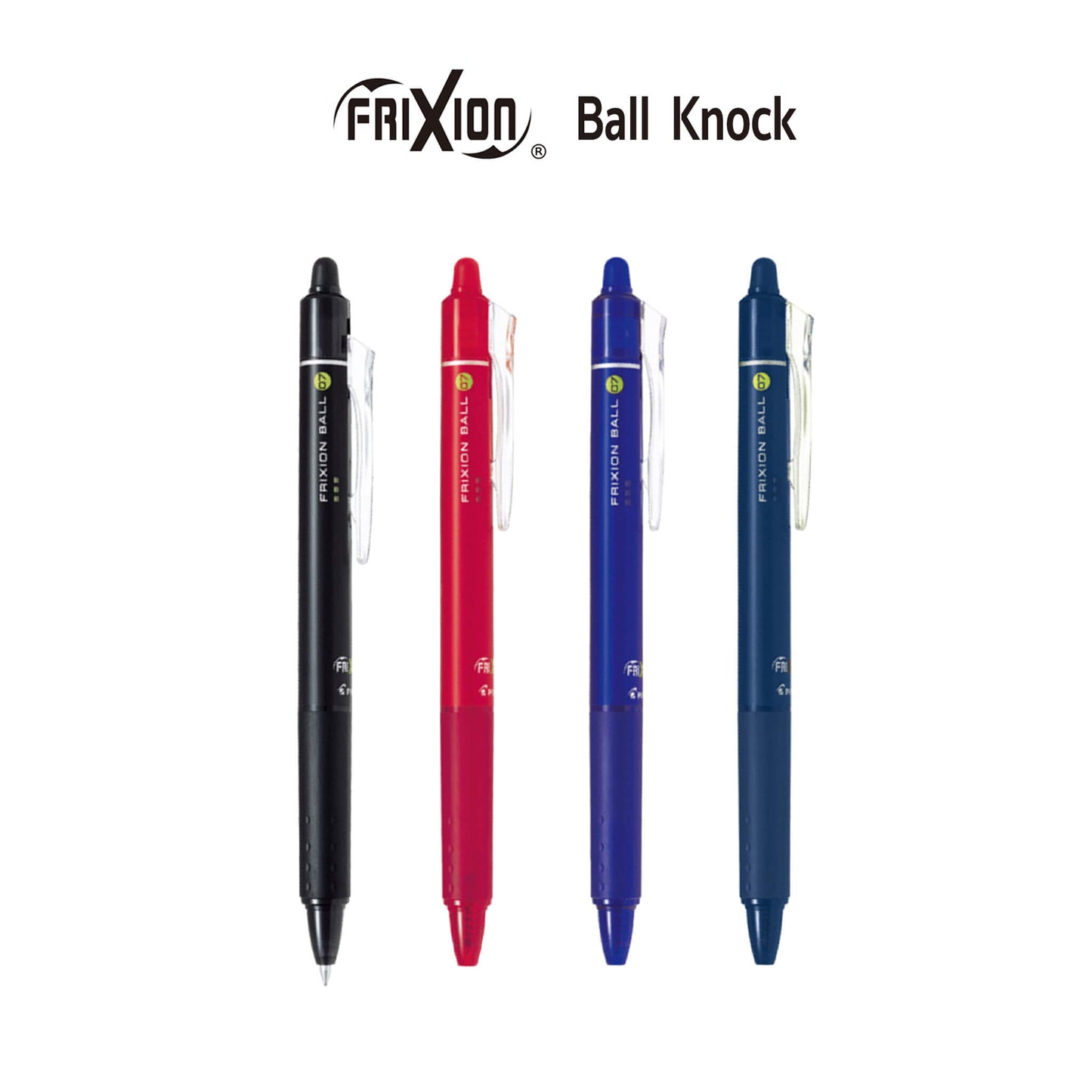Pilot FriXion Ball Knock Erasable Gel Pen 0.7mm [Raderbar gelpenna]