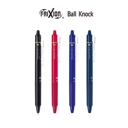 Pilot FriXion Ball Knock Erasable Gel Pen 0.7mm [Raderbar gelpenna]