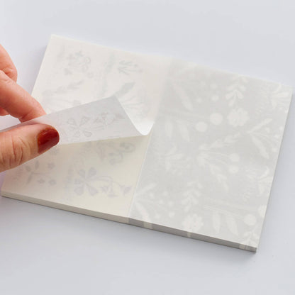 Mizushima × ATELIER.encle d'encle Perforated Memo Pad - Hana