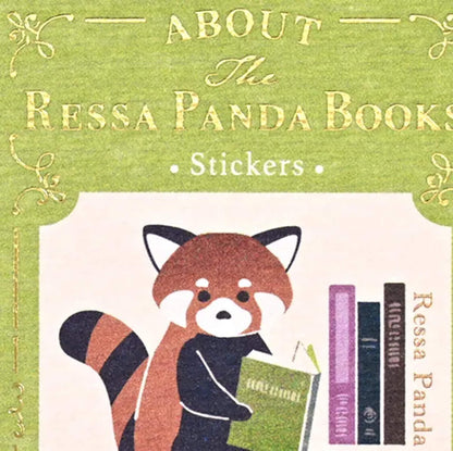 NB Nuku RESSA Flake Stickers - About the Ressa Panda Books [Flak-klistermärke]