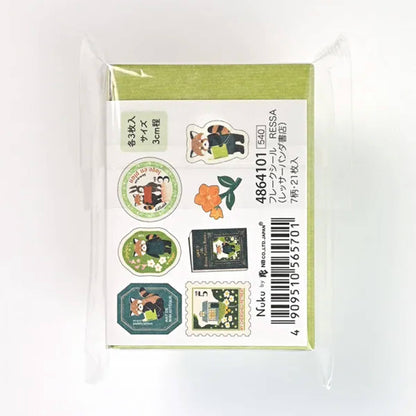 NB Nuku RESSA Flake Stickers - About the Ressa Panda Books [Flak-klistermärke]