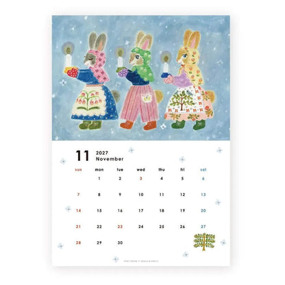 Cozyca 2027 Calendar - Aiko Fukawa