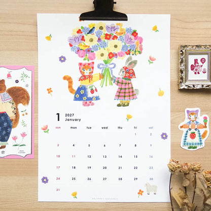 Cozyca 2027 Calendar - Aiko Fukawa