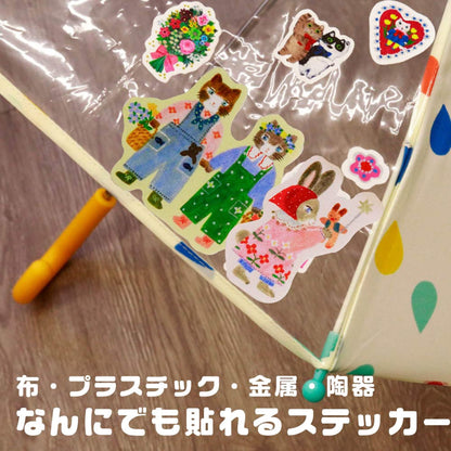 SANBY × Aiko Fukawa Multi-Sticker - Hug Time [Klistermärken för olika ytor]