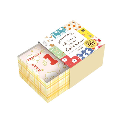 Furukawa Shiko 2027 Boxed Mini Calendar - All-over Pattern