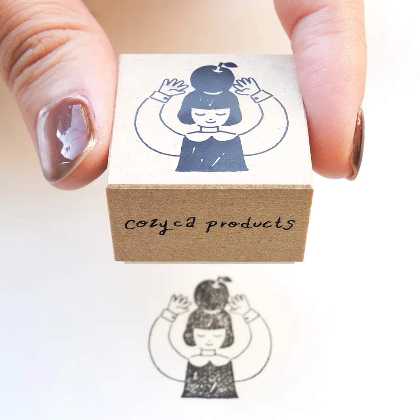 Cozyca Rubber Stamp - Apple [Gummistämpel]