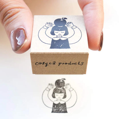 Cozyca Rubber Stamp - Apple [Gummistämpel]