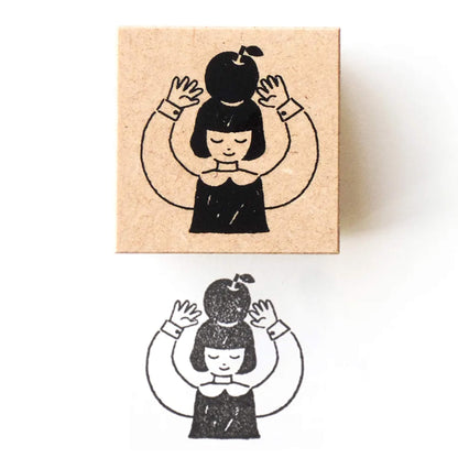 Cozyca Rubber Stamp - Apple [Gummistämpel]