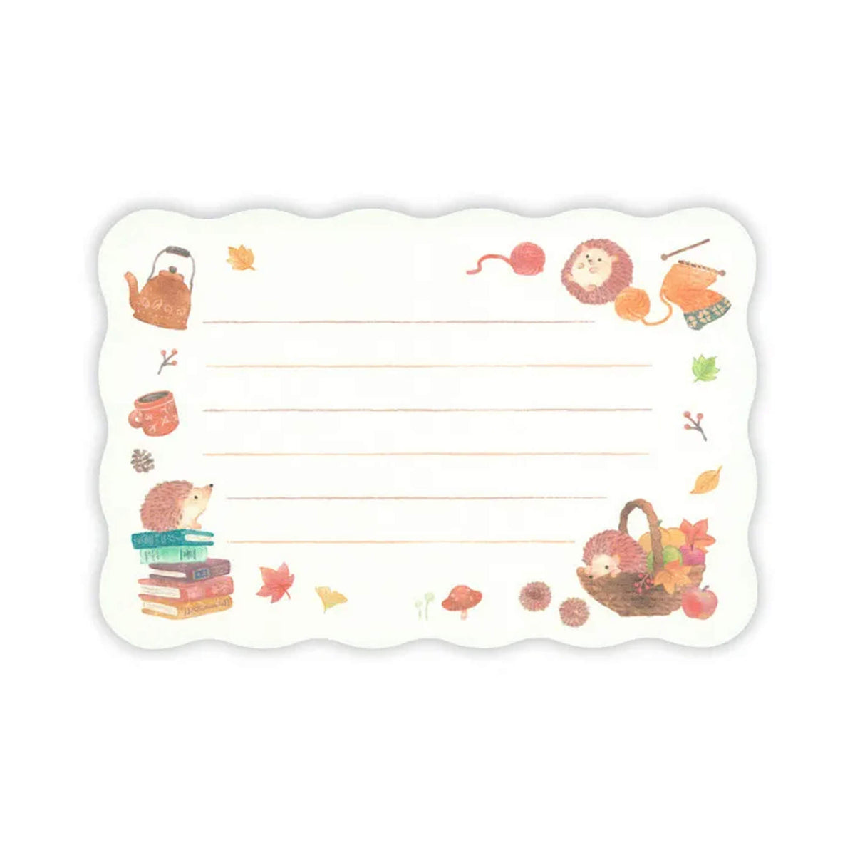 NB Mini Letter Set - Autumn: Hedgehog’s Preparations
