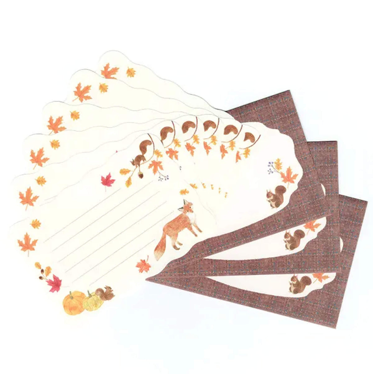 NB Mini Letter Set - Awairo - Autumn Forest