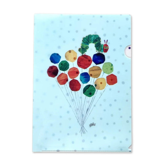 Cozyca A4 Clear File - The Very Hungry Caterpillar Balloon [Mappar]