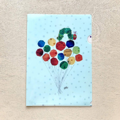 Cozyca A4 Clear File - The Very Hungry Caterpillar Balloon [Mappar]