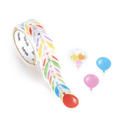 Bande Washi Sticker Roll - Balloons