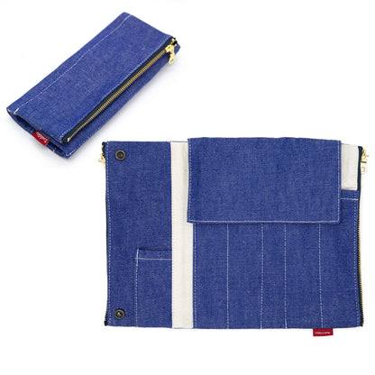 Luddite Denim Bendy Pen Case Essential [Pennfodral]