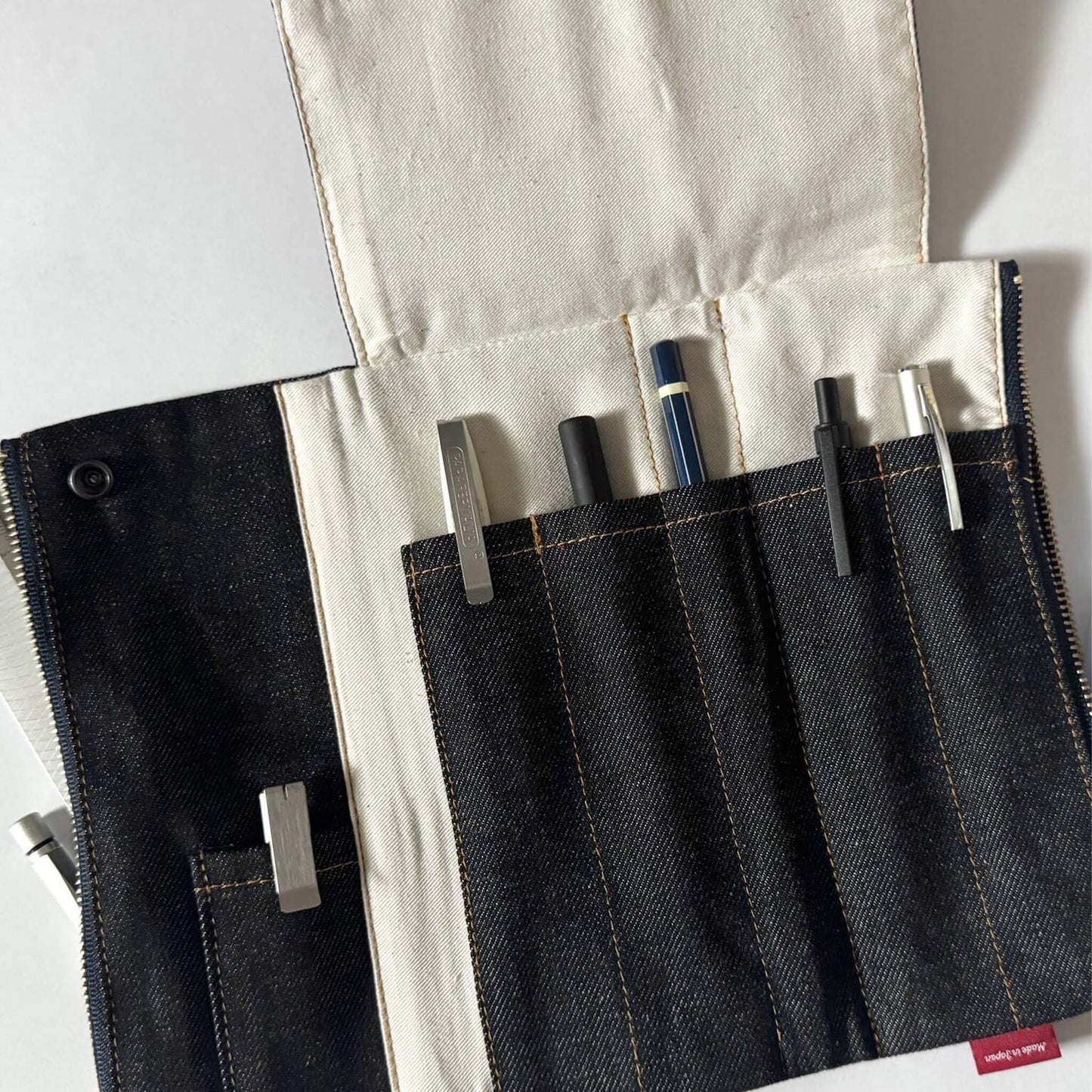Luddite Denim Bendy Pen Case Essential [Pennfodral]