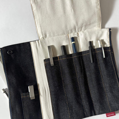Luddite Denim Bendy Pen Case Essential [Pennfodral]