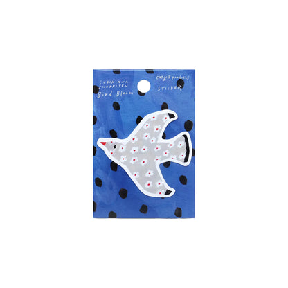 Cozyca Waterproof Sticker - Bird Bloom [Klistermärke]