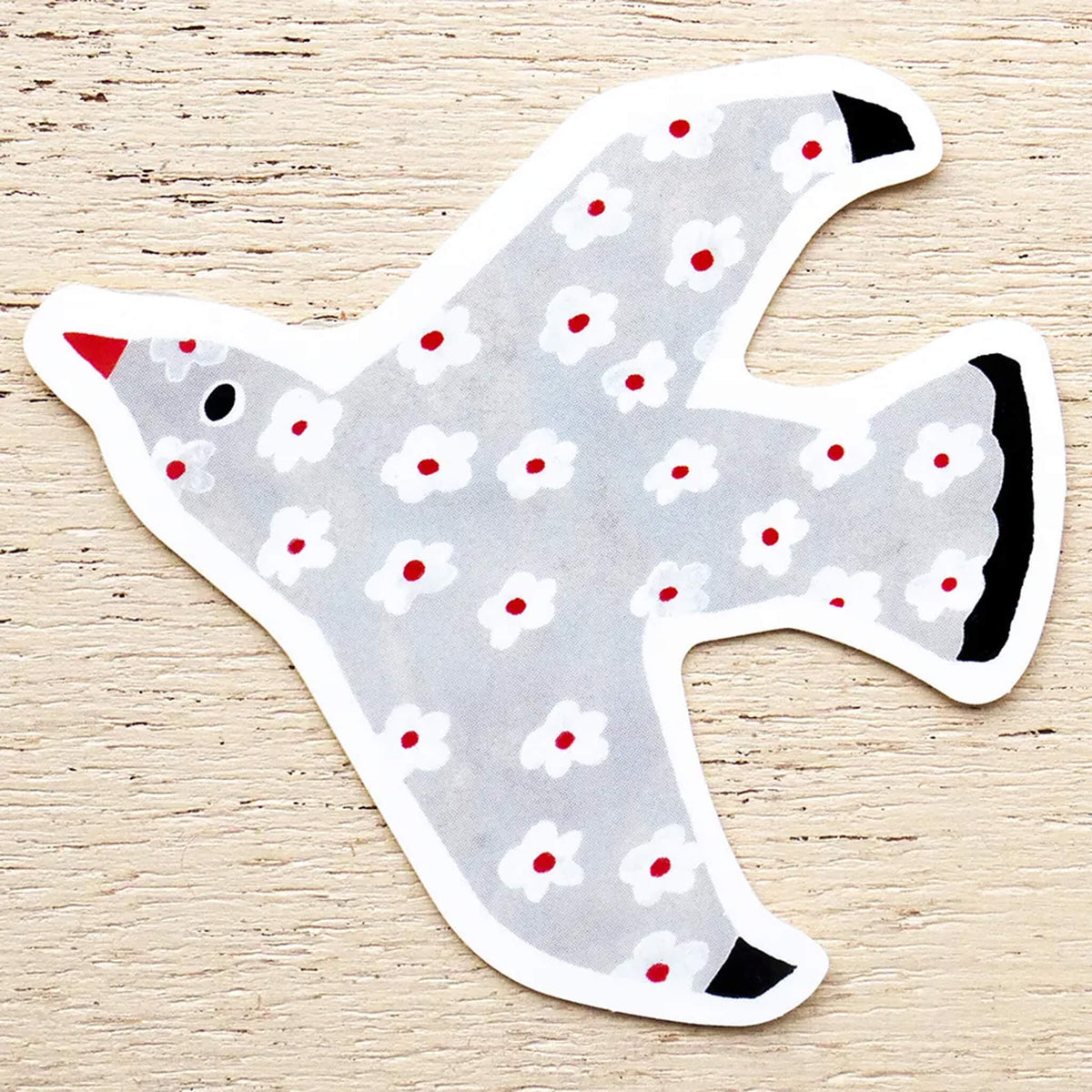 Cozyca Waterproof Sticker - Bird Bloom [Klistermärke]