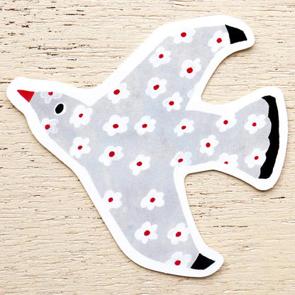 Cozyca Waterproof Sticker - Bird Bloom [Klistermärke]