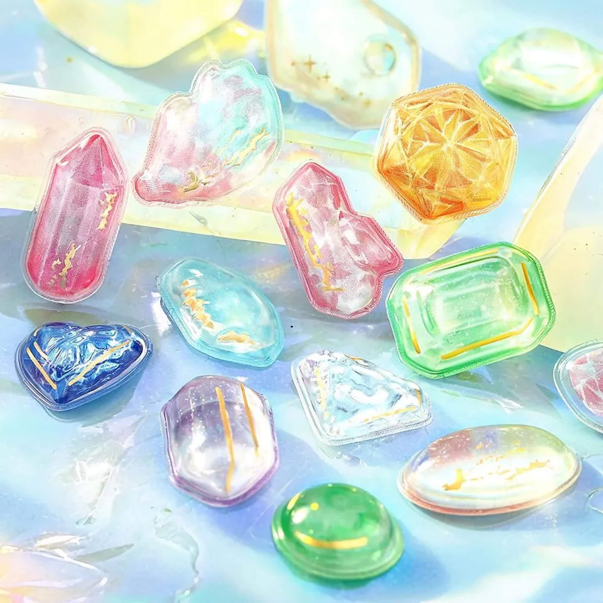 BGM Kyururun 3D Sticker Vol. 4 - Birthstones