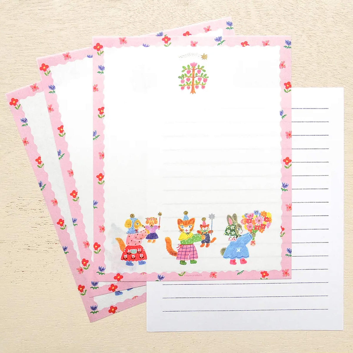 Cozyca Letter Set - Bloom & Cuddle [Brevpapper]